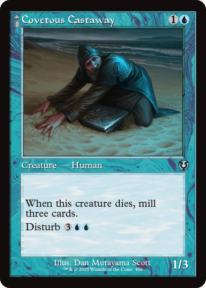 Covetous Castaway // Ghostly Castigator [Retro Frame] #456 Magic INR image 0