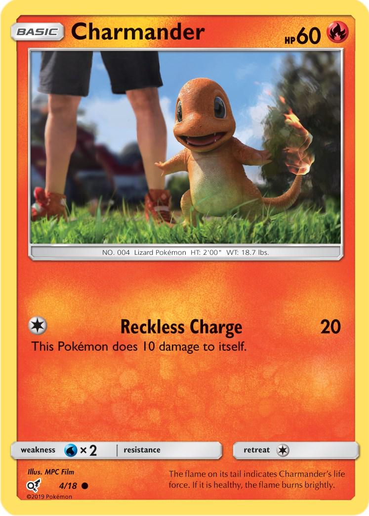 Charmander #4 [Holo] Pokemon Detective Pikachu image 0