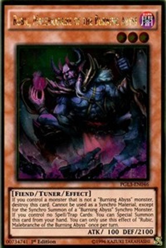 Rubic, Malebranche Of The Burning Abyss PGL3-EN046 image 0
