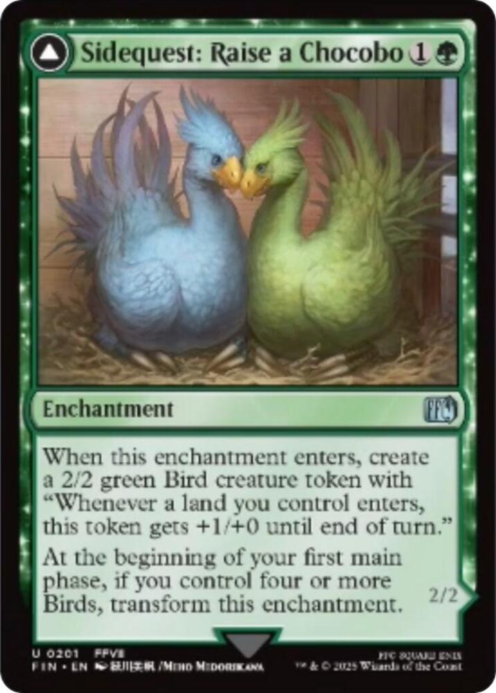 Sidequest: Raise a Chocobo #201 Magic Final Fantasy image 0