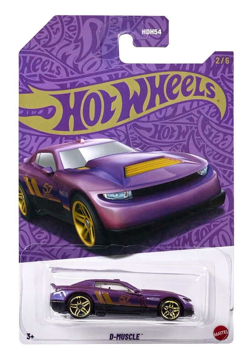 Hot Wheels Pearl & Chrome D-Muscle 2/6 image 0