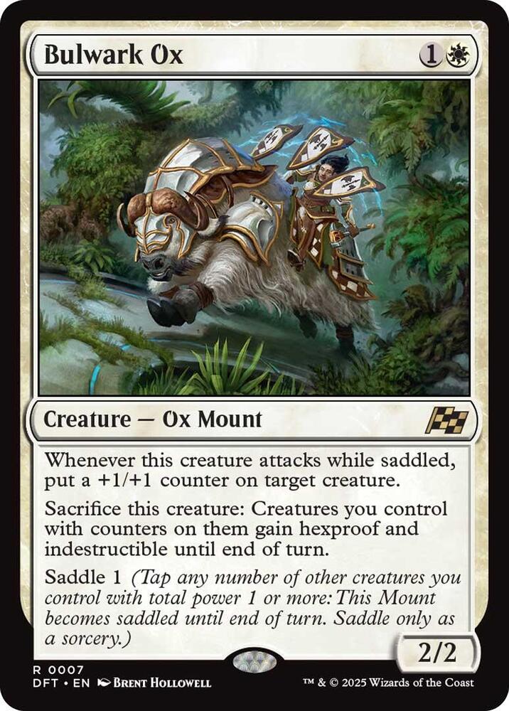 Bulwark Ox [Foil] #7 Magic Aetherdrift image 0