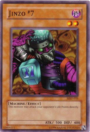 Jinzo MRD-035 YuGiOh Metal Raiders Unlimited image 0
