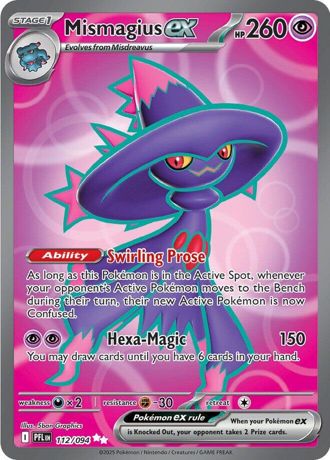 Mismagius ex #112 Pokemon Phantasmal Flames image 0