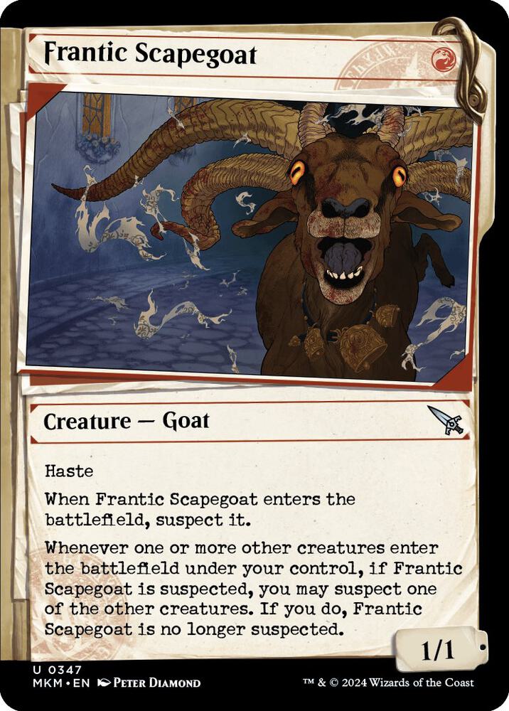 Frantic Scapegoat [Showcase] #347 Magic MKM image 0