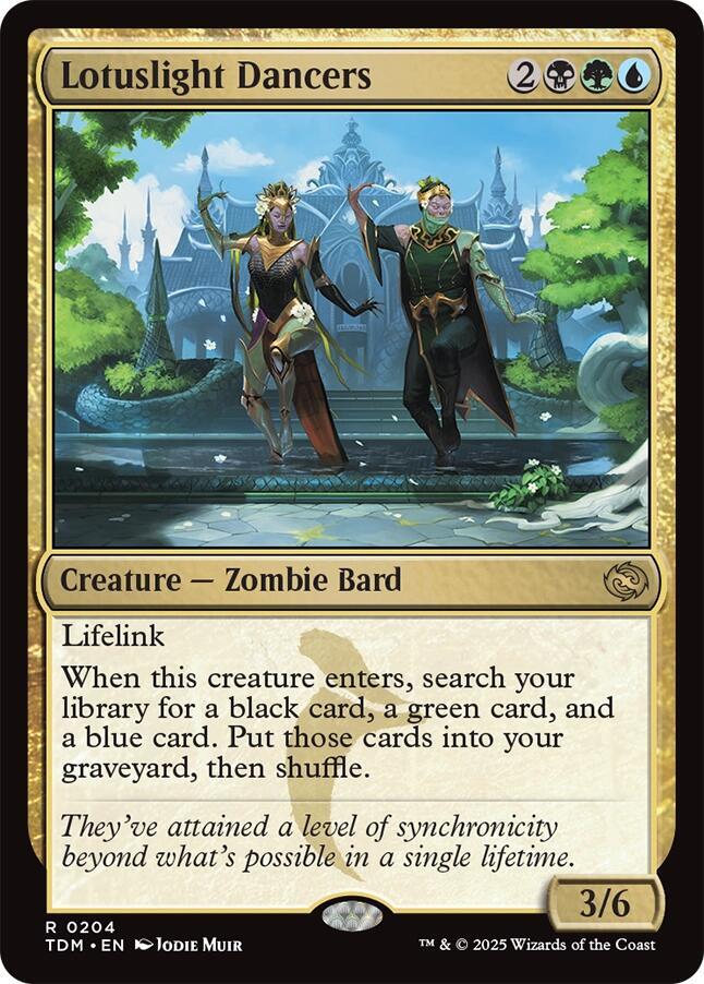 Lotuslight Dancers #204 Magic Tarkir: Dragonstorm image 0