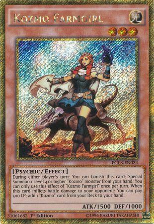 Kozmo Farmgirl PGL3-EN024 YuGiOh Premium Gold: Infinite Gold image 0