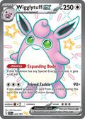 Wigglytuff ex #222 Pokemon Paldean Fates image 0