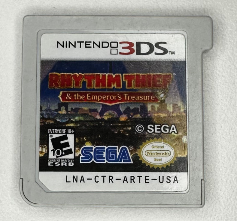 Rhythm Thief & The Emperors Treasure Nintendo 3DS image 0