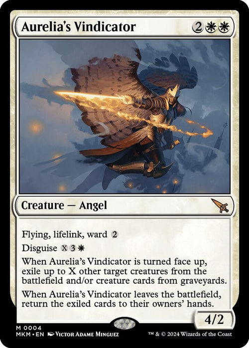 Aurelia's Vindicator #4 Magic MKM image 0