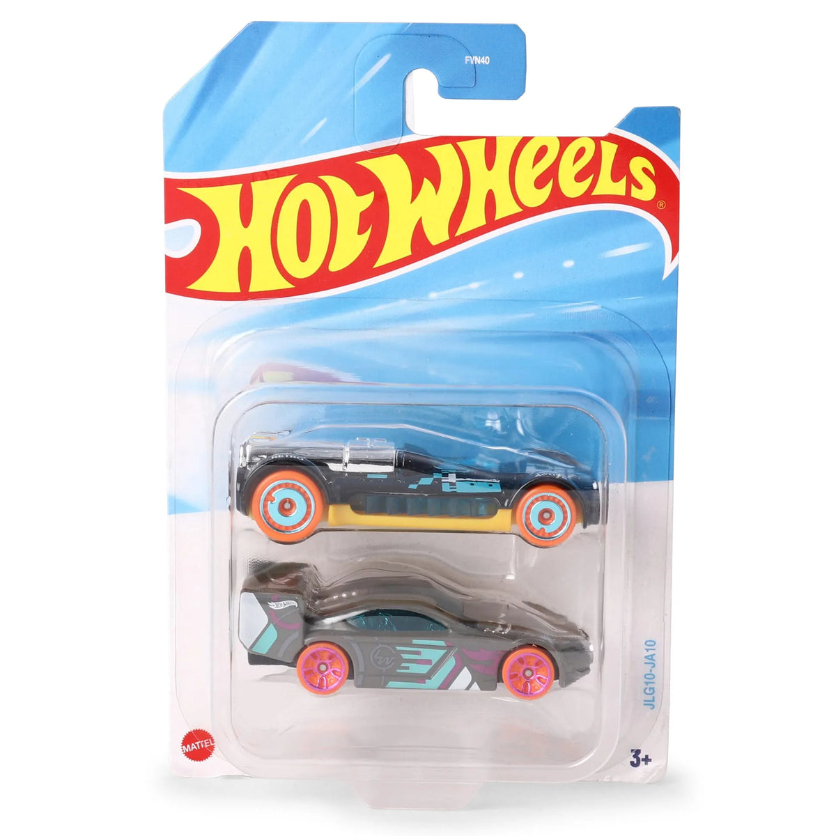 Hot Wheels Diecast 2pk 1:64 Car JLG10-JA10