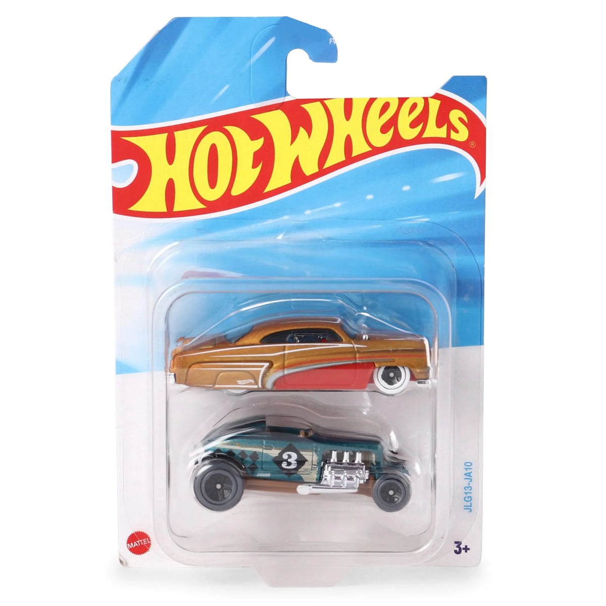 Hot Wheels Diecast 2pk 1:64 Car JLG13-JA10