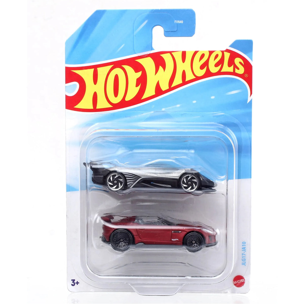 Hot Wheels Diecast 2pk 1:64 Car JLG17-JA10