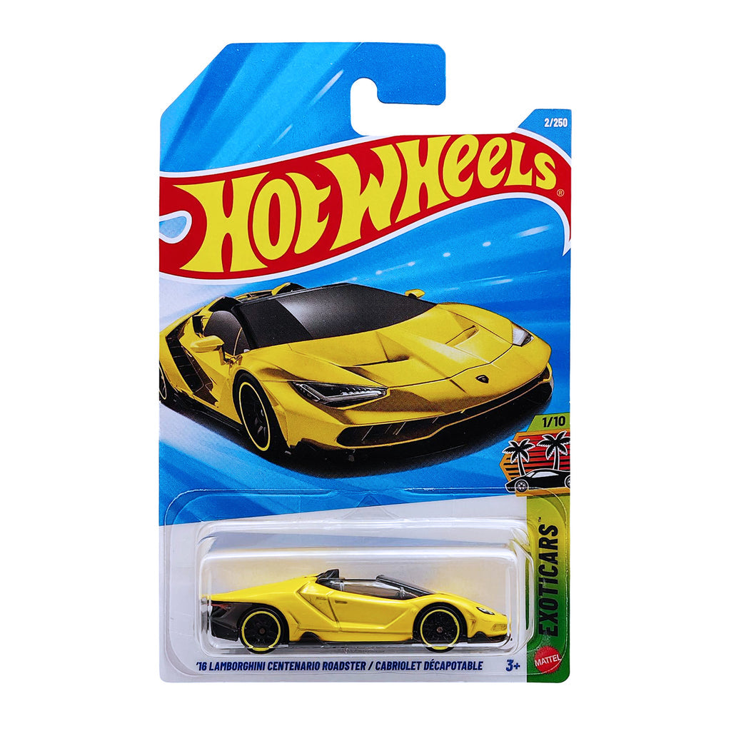 Hot Wheels Exoticars - '16 Lamborghini Centenario Roadster 2/250