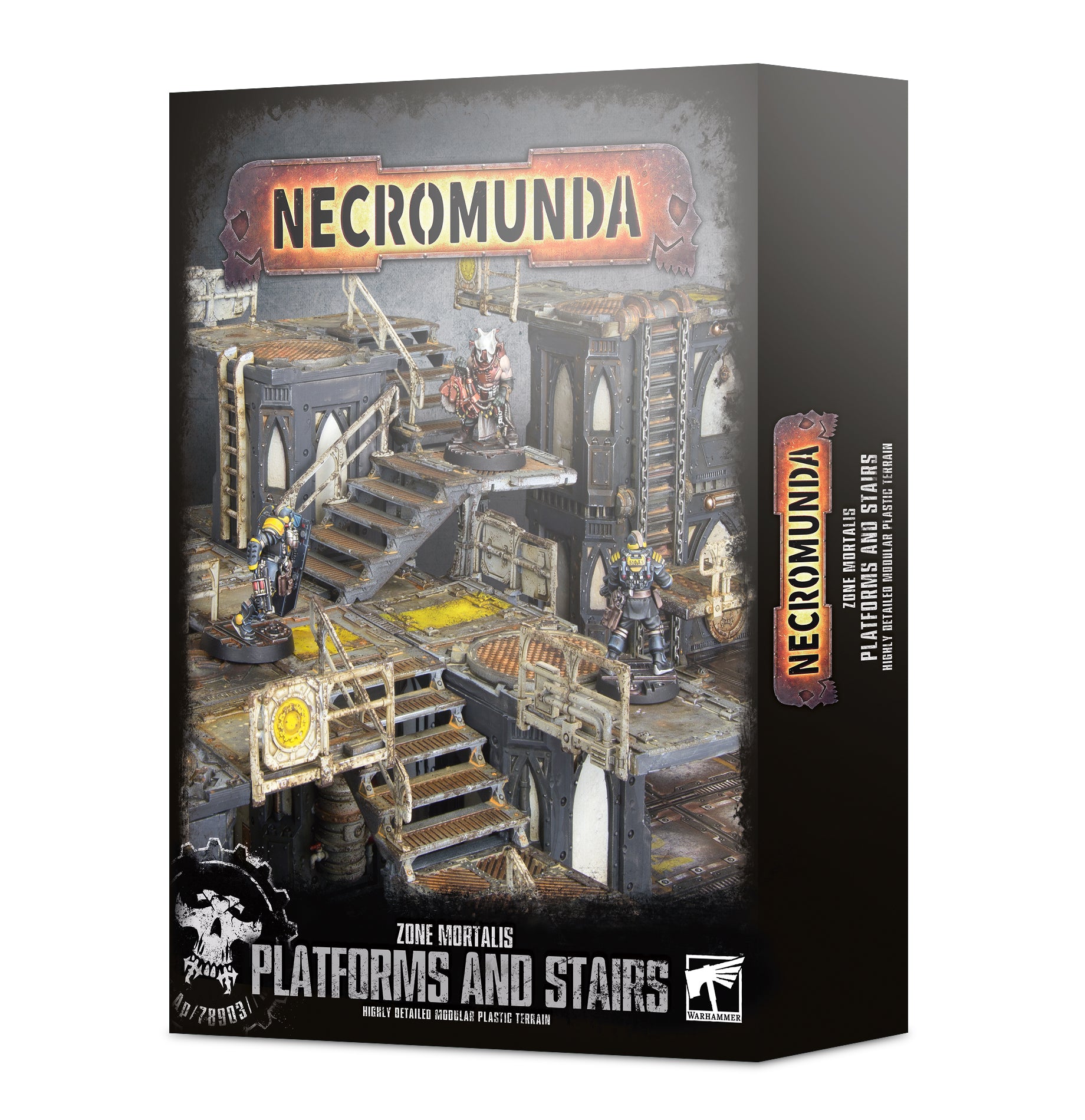 Warhammer Necromunda: Zone Mortalis: Platforms & Stairs
