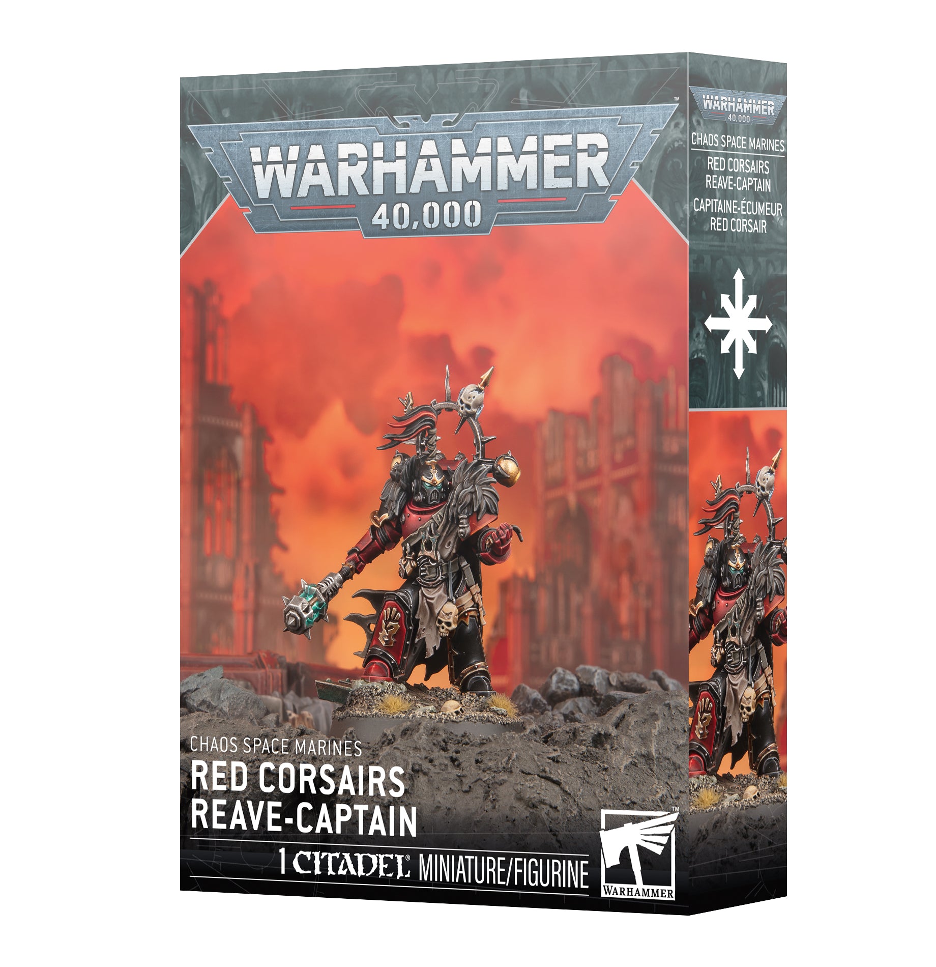 Warhammer 40k: Chaos Space Marine: Red Corsairs Reave-Captain