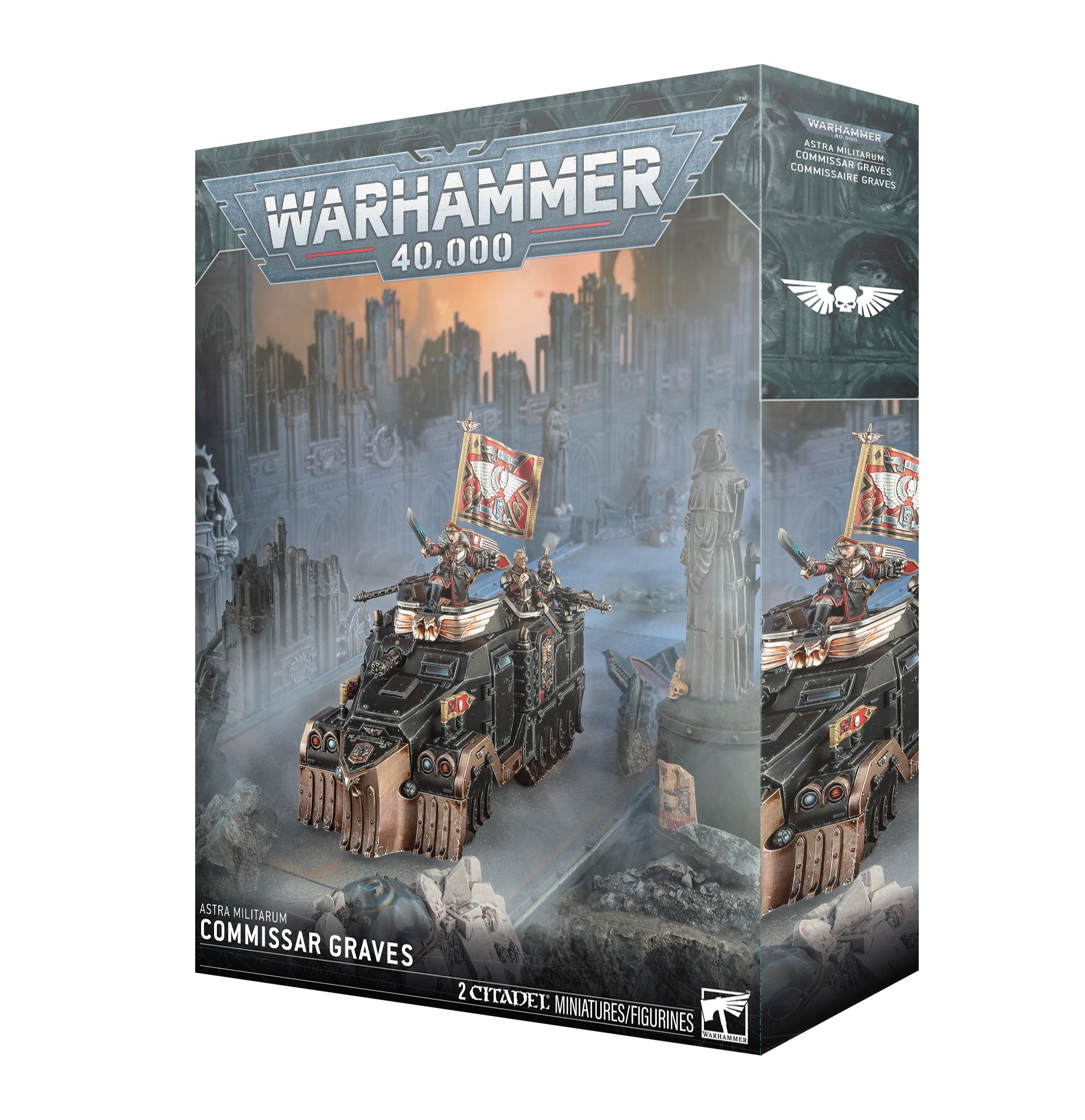 Warhammer 40K: Astra Militarum: Commissar Graves