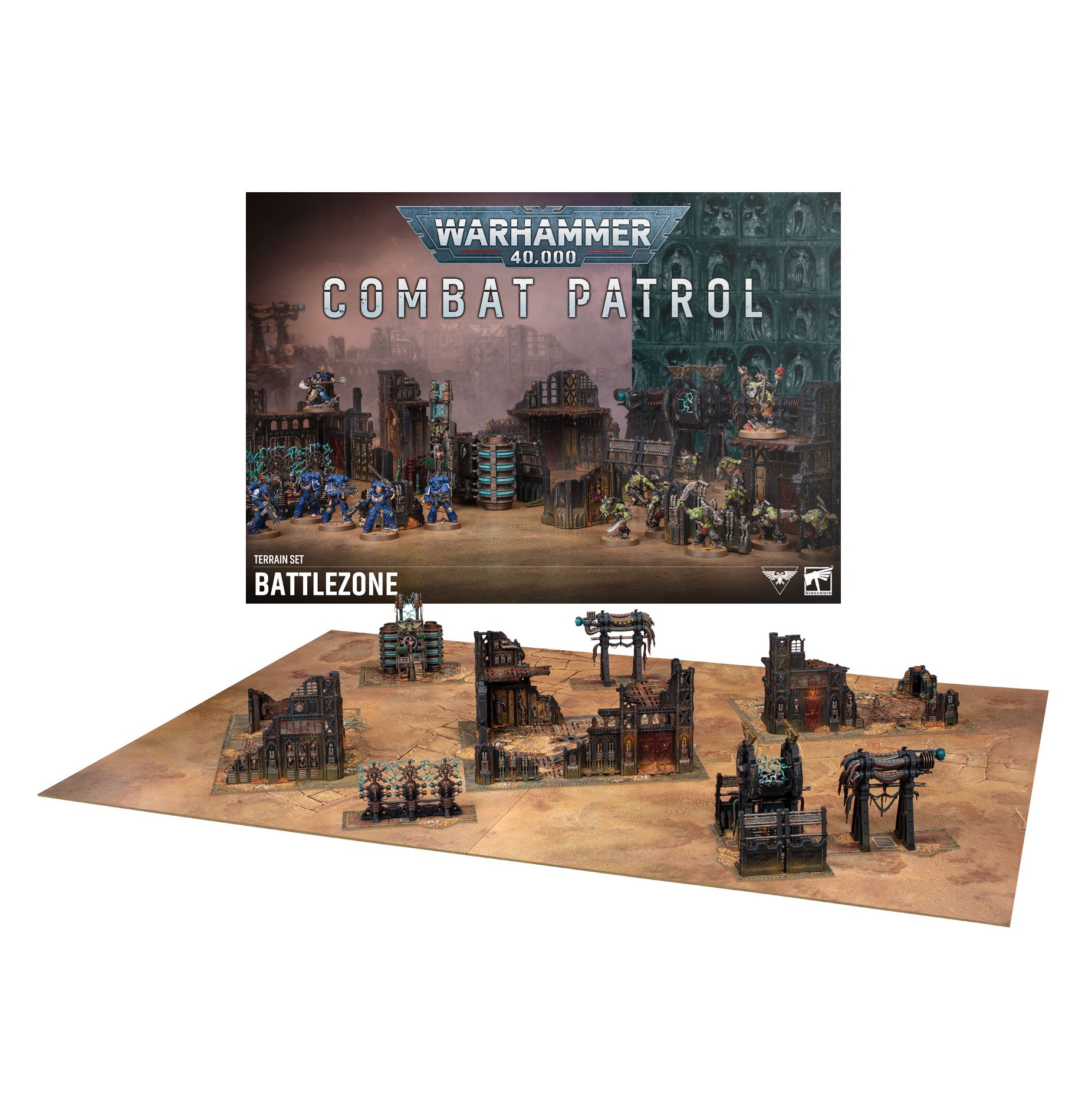 Warhammer 40k: Combat Patrol Battlezone Terrain Set