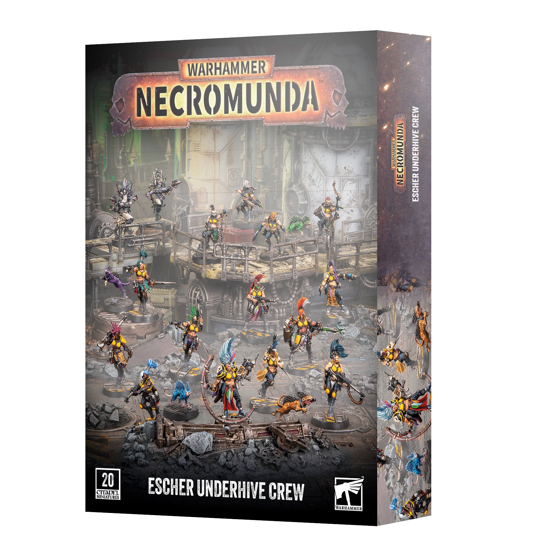 Warhammer Necromunda: Escher Underhive Crew