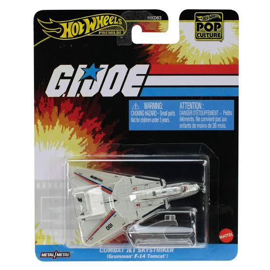 Hot Wheels Pop Culture - Combat Jet Skystriker (Grumman F-14 Tomcat)