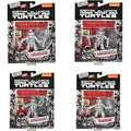 TMNT 40th Anniversary Classic Black & White Turtles (4 Figures)