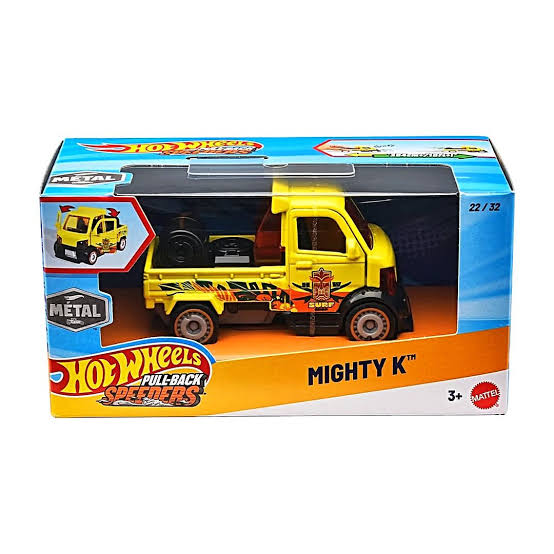 Hot Wheels Pull Back Speeders - Mighty K 22/32