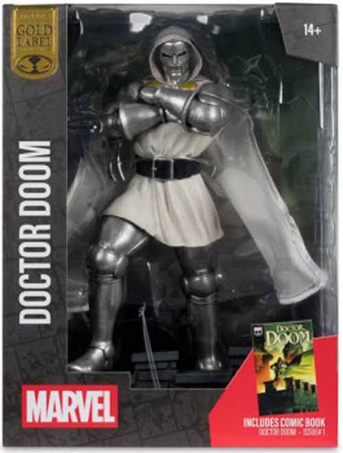 Marvel Collection 12" Static Figure - White Doctor Doom [Gold Label]