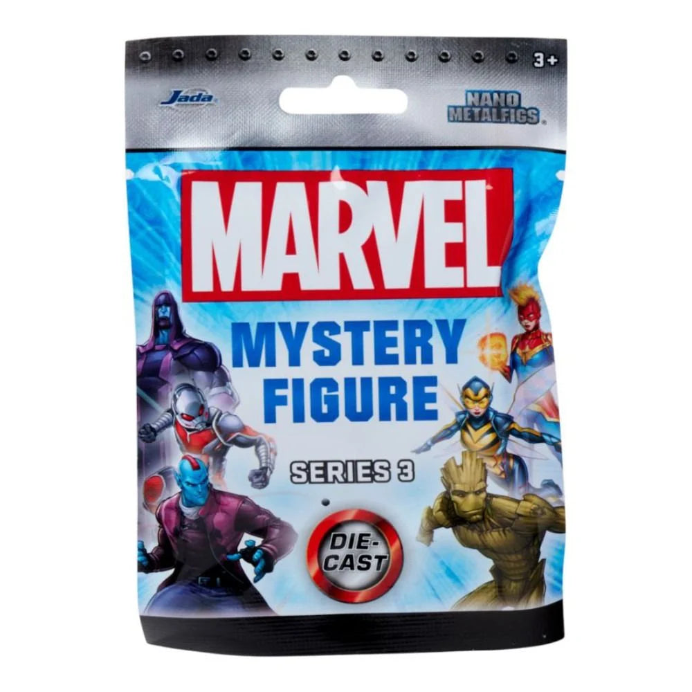 Jada Toys Nano Metalfigs Marvel Mystery 1.65" Figure Wave 3 Blind Bag