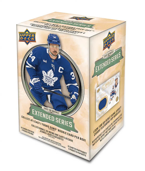 2026 Upper Deck Extended Series Hockey Blaster Box