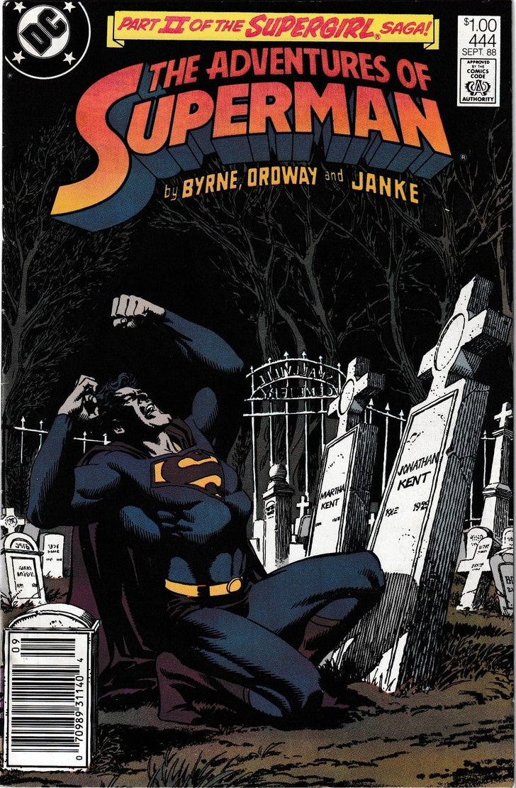Adventures Of Superman [Newsstand] #444 (1988)