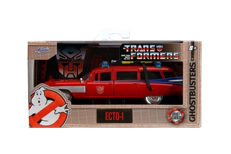 Ghostbusters X Transformers Ecto-1 Diecast Jada 1:32