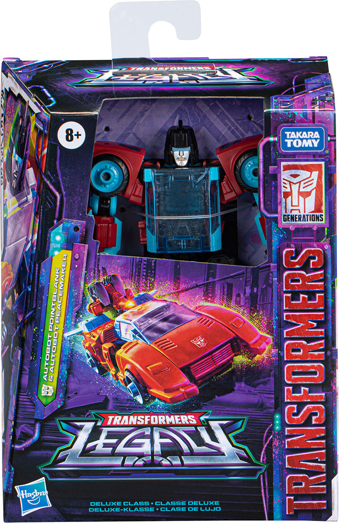 Transformers Legacy United Autobot Pointblank & Autobot Peacemaker [Box Damaged]