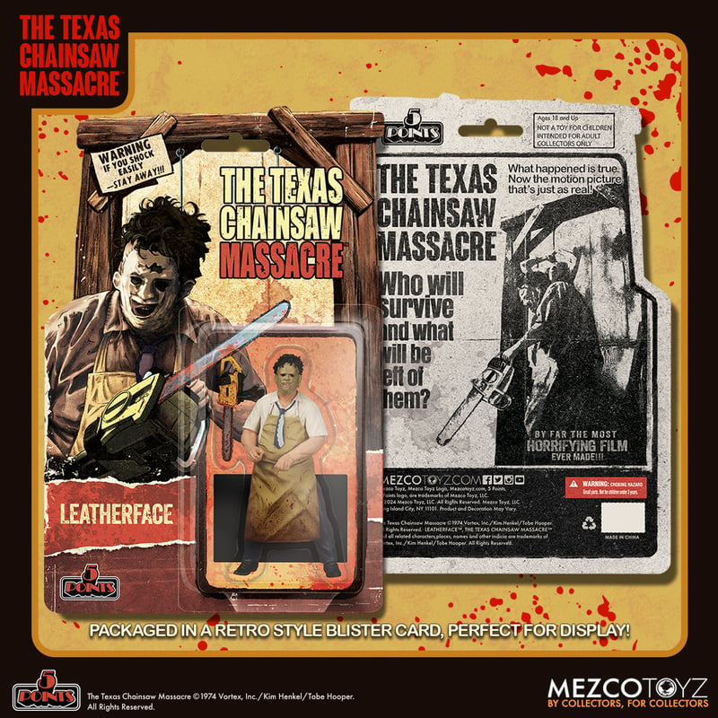 5 Points The Texas Chainsaw Massacre (1974): Leatherface Action Figure